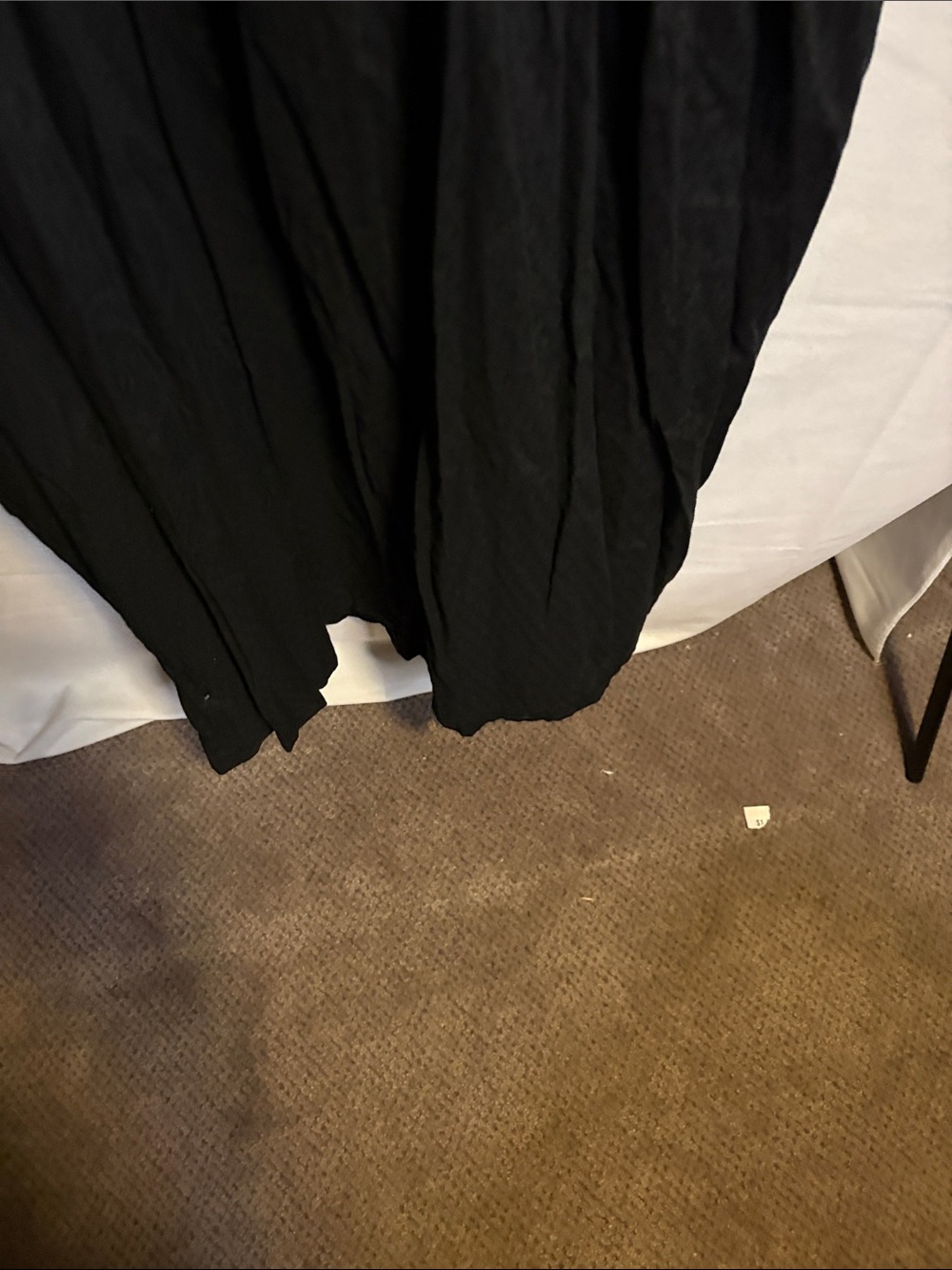 Universal Thread Black Maxi Dress with Balloon Sleeves - Picture 8 of 11